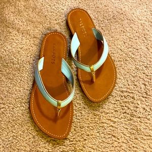 Talbot Tiffany Blue Sandals